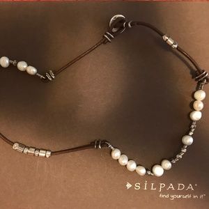 Silpada Sterling Silver Freshwater Pearl Necklace